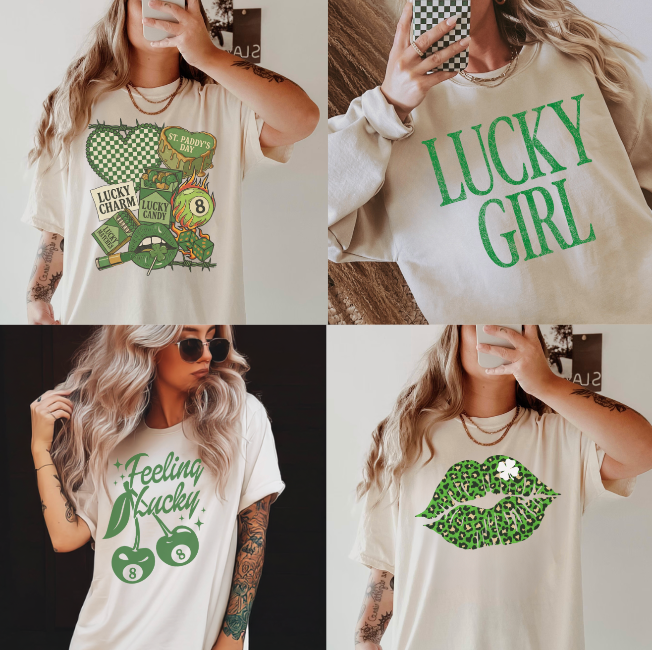 St. Patty's Day Graphic Crewnecks