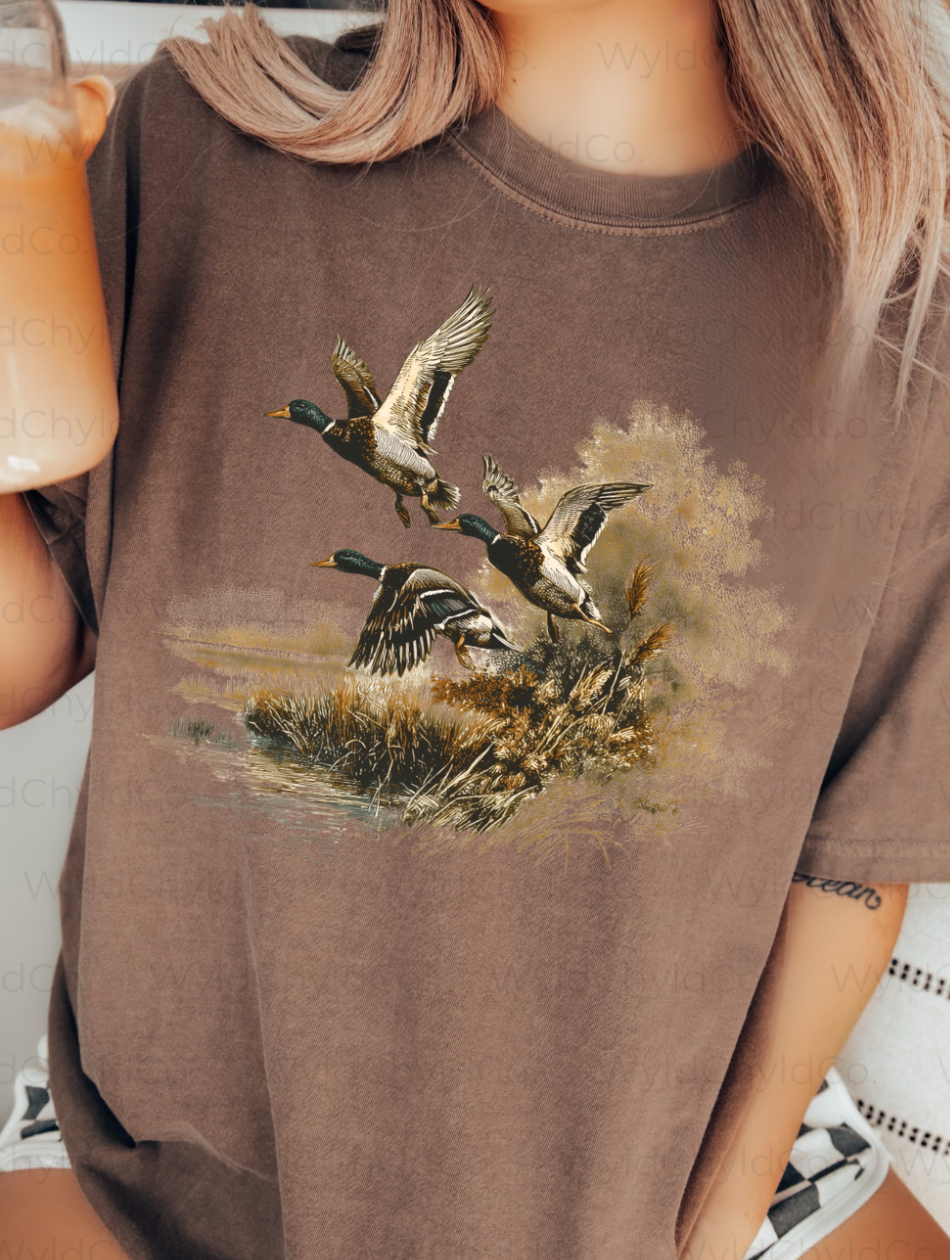 Vintage Mallard Duck Crew