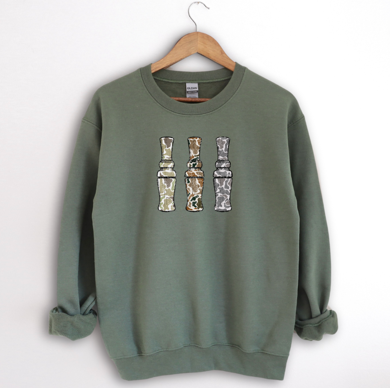 Vintage Camo Duck Call Crew