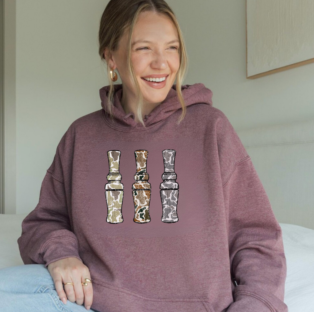 Vintage Camo Duck Call Crew