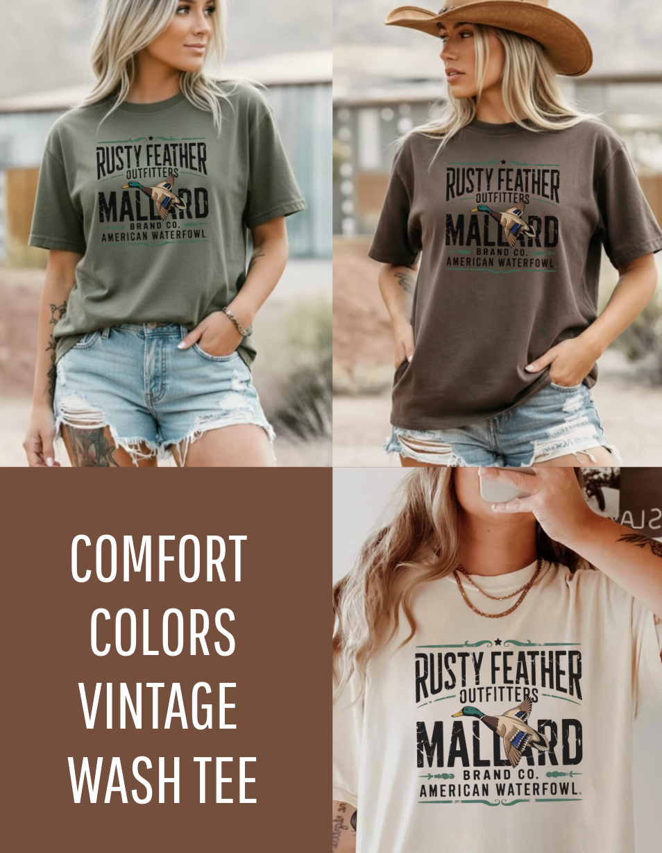 Rusty Feather Mallard Crew