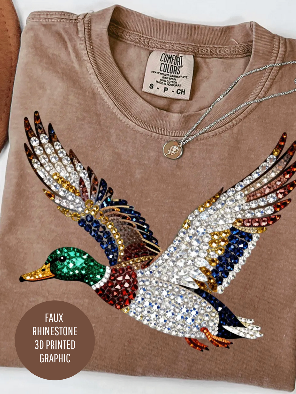 Printed Gem Mallard Duck Crew