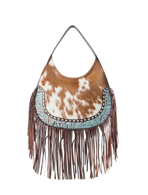 Free Spirit Fringe Bag (Turquoise/ Tan) ETA 7/8