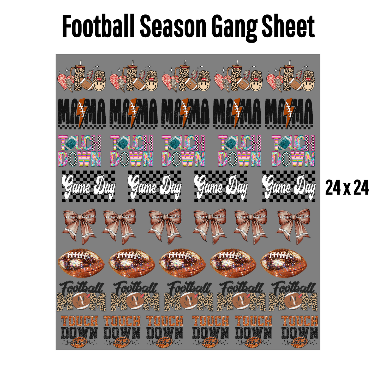 Hat Graphics Gang Sheets