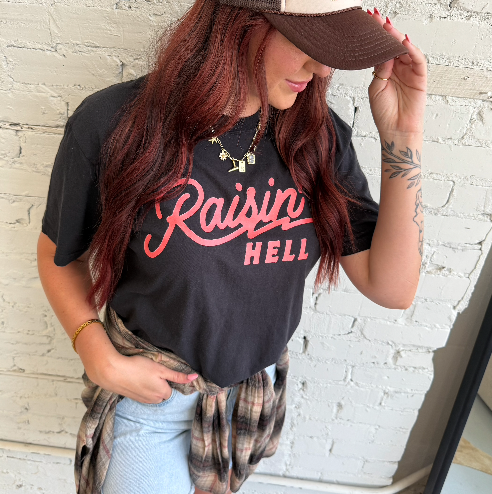Raisin' Hell Graphic Tee