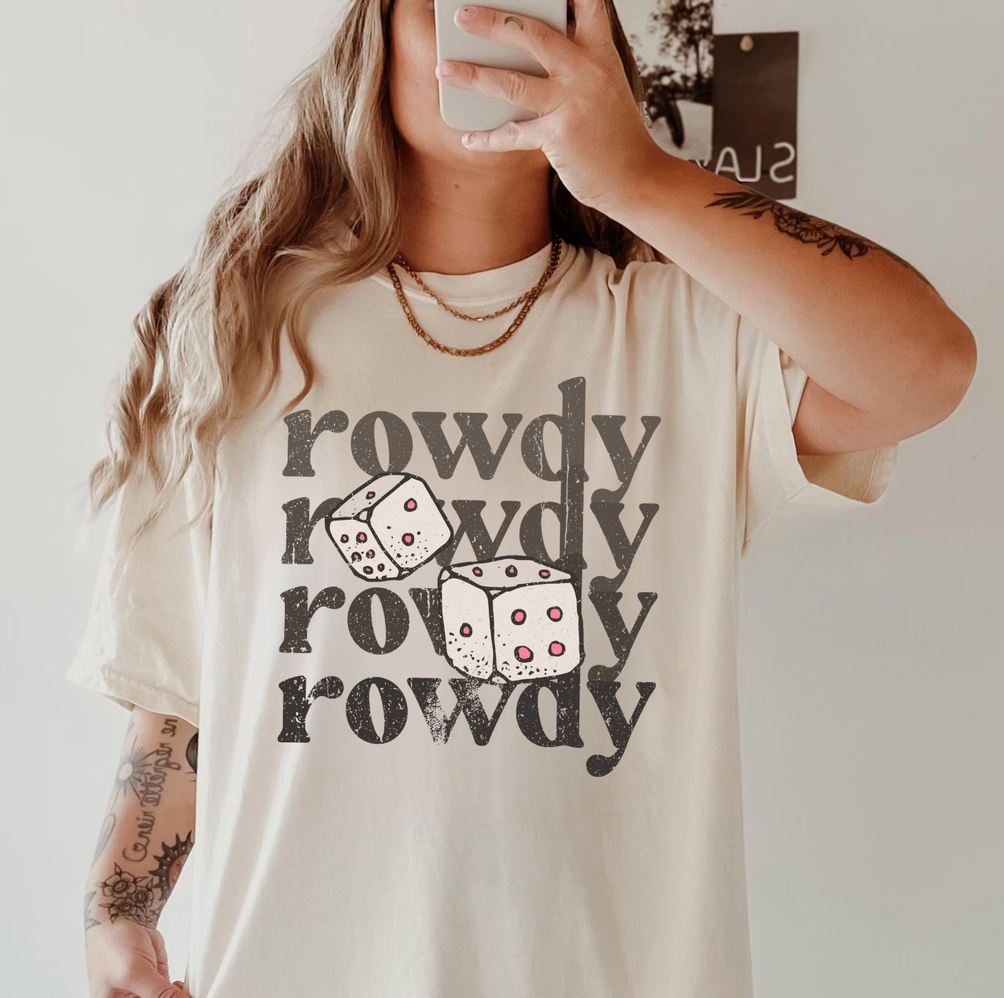 Rowdy Dice Graphic Tee