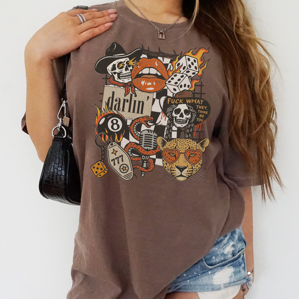 Chaos Crew Collage Graphic Tee