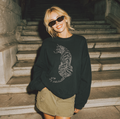 Distressed Tiger Vintage Crewneck