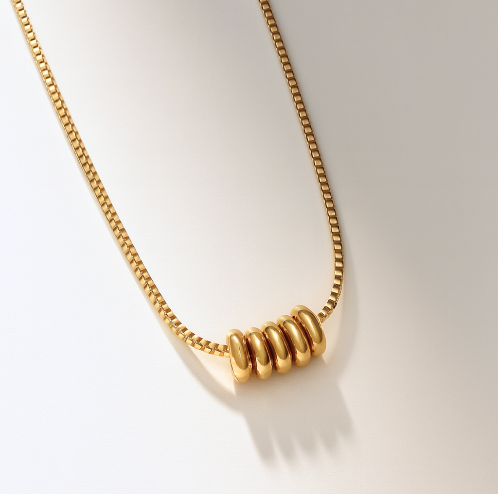 Rebel Rings Necklace