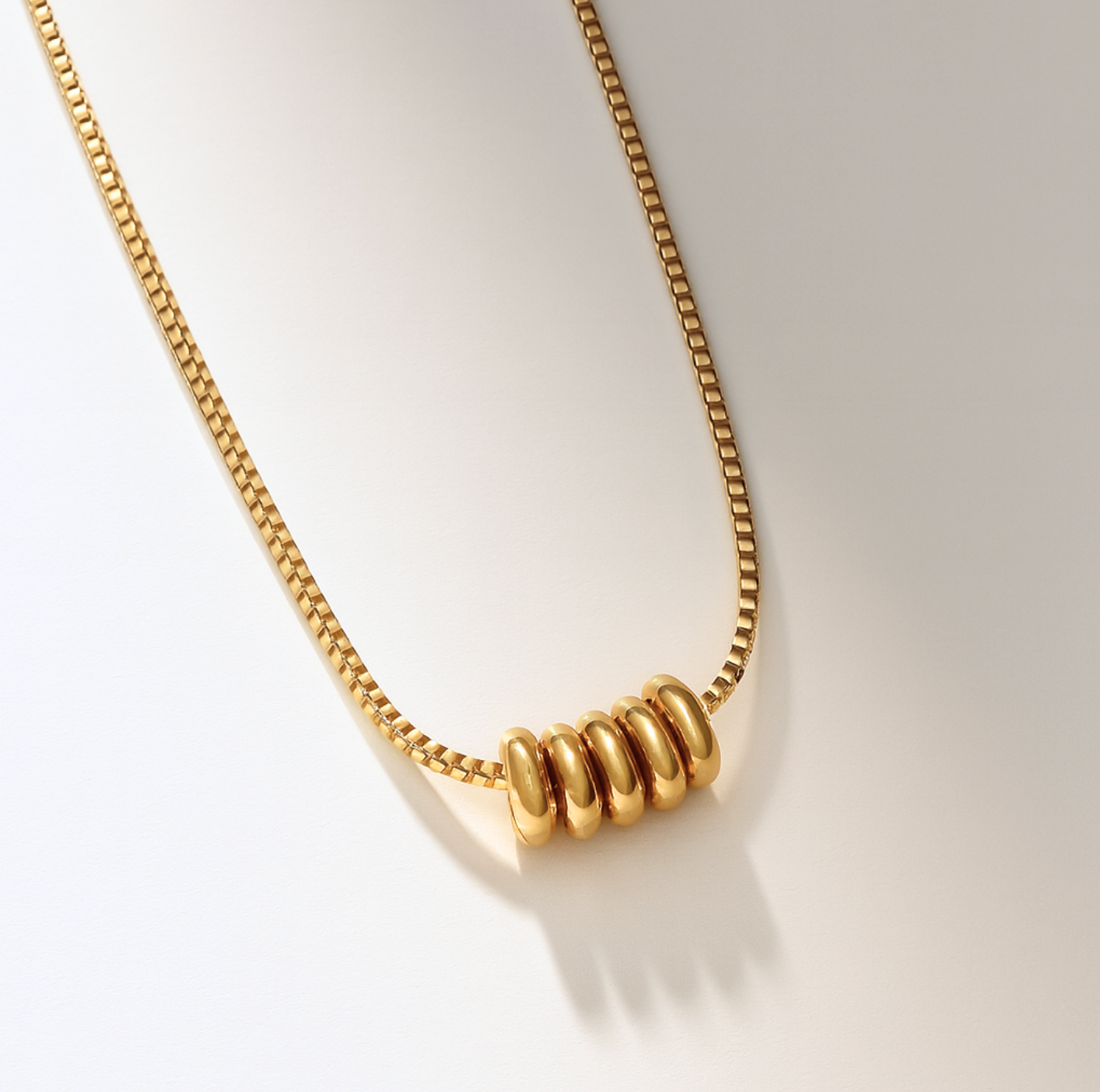 Rebel Rings Necklace