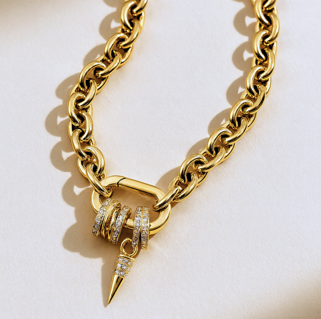 Outlaw Chunky Carabiner Charm Chain