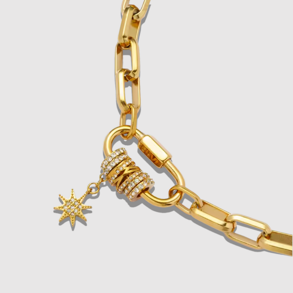Rebel Star Carabiner Chain