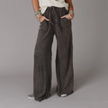 Mineral Wash Vintage Wide Leg Pant
