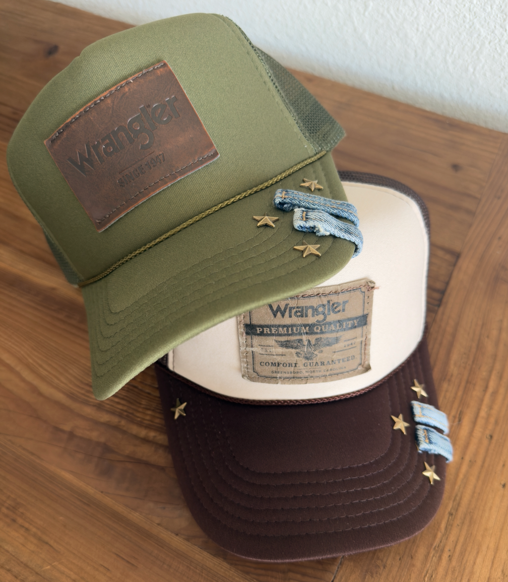 LMTD EDITION - Upcycled Denim Patch Trucker