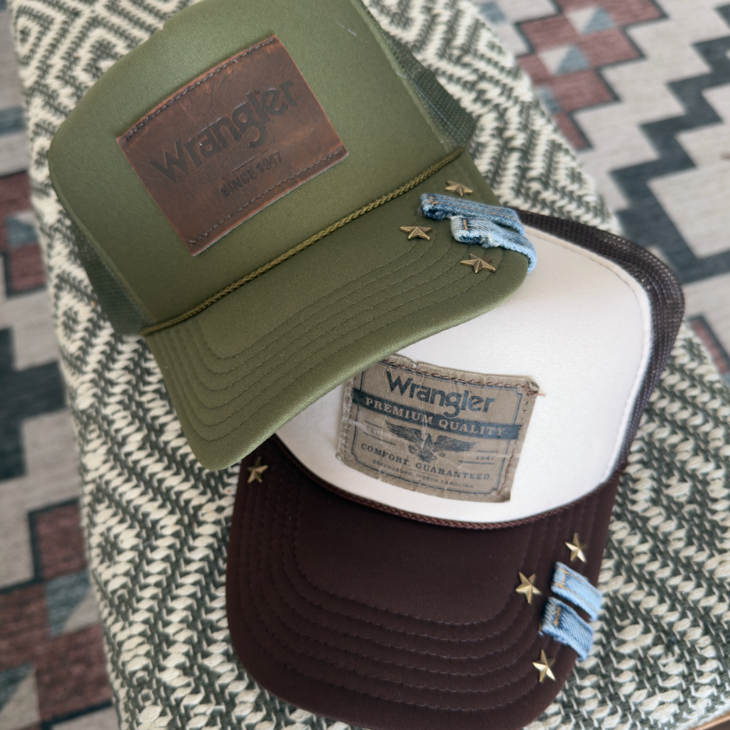 LMTD EDITION - Upcycled Denim Patch Trucker