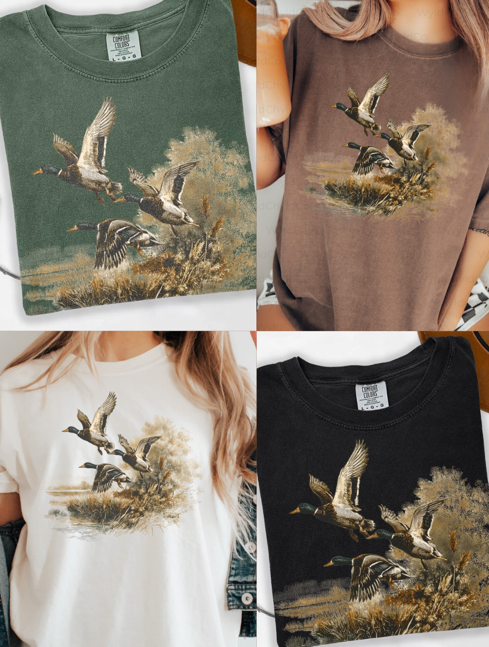 Vintage Mallard Duck Crew