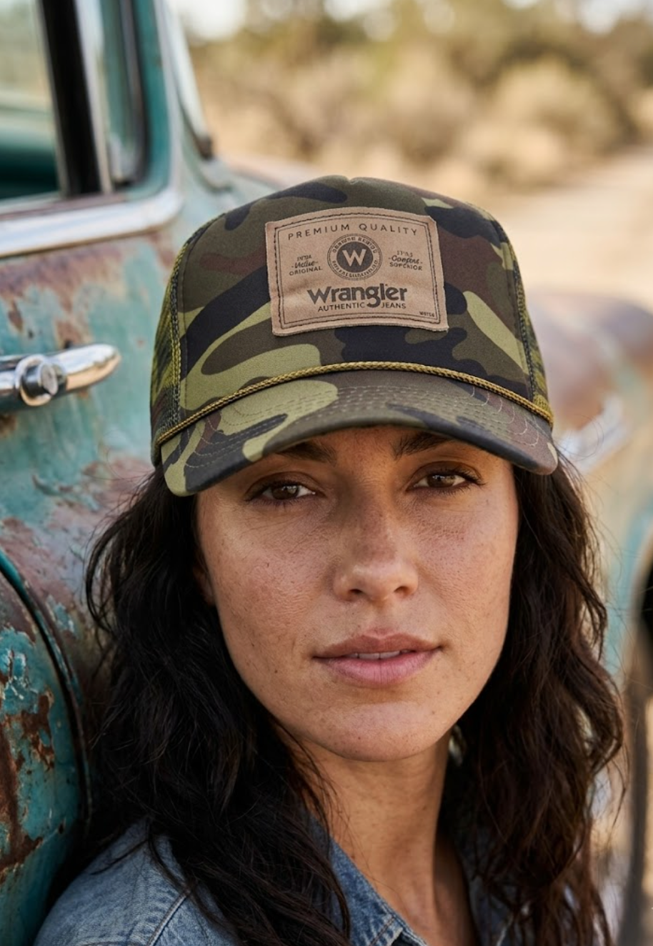 American Vintage Upcycled Dixie Trucker Hat