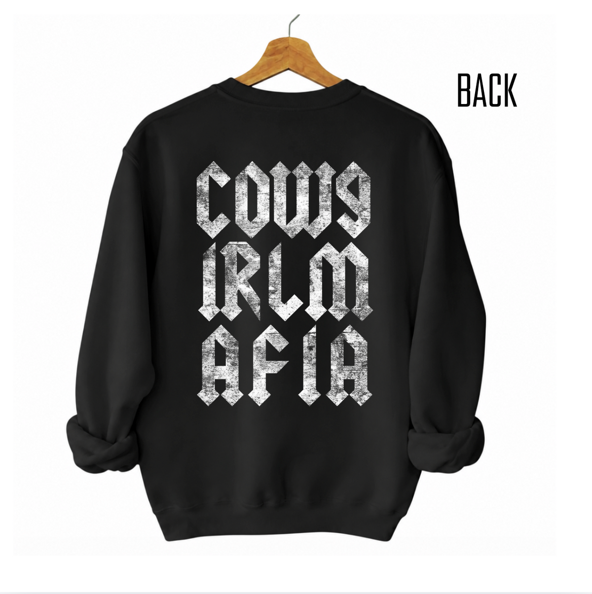 Cowgirl Mafia Highway Hellraiser Pullover