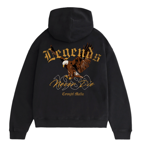 Legends Never Die Vintage Graphic Pullover
