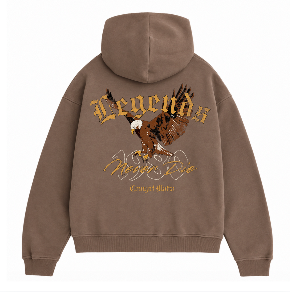 Legends Never Die Vintage Graphic Pullover