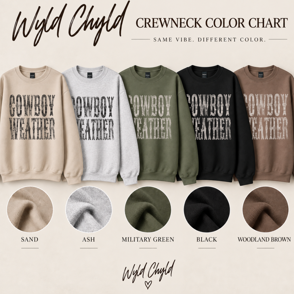Cowboy Weather Western Pullover