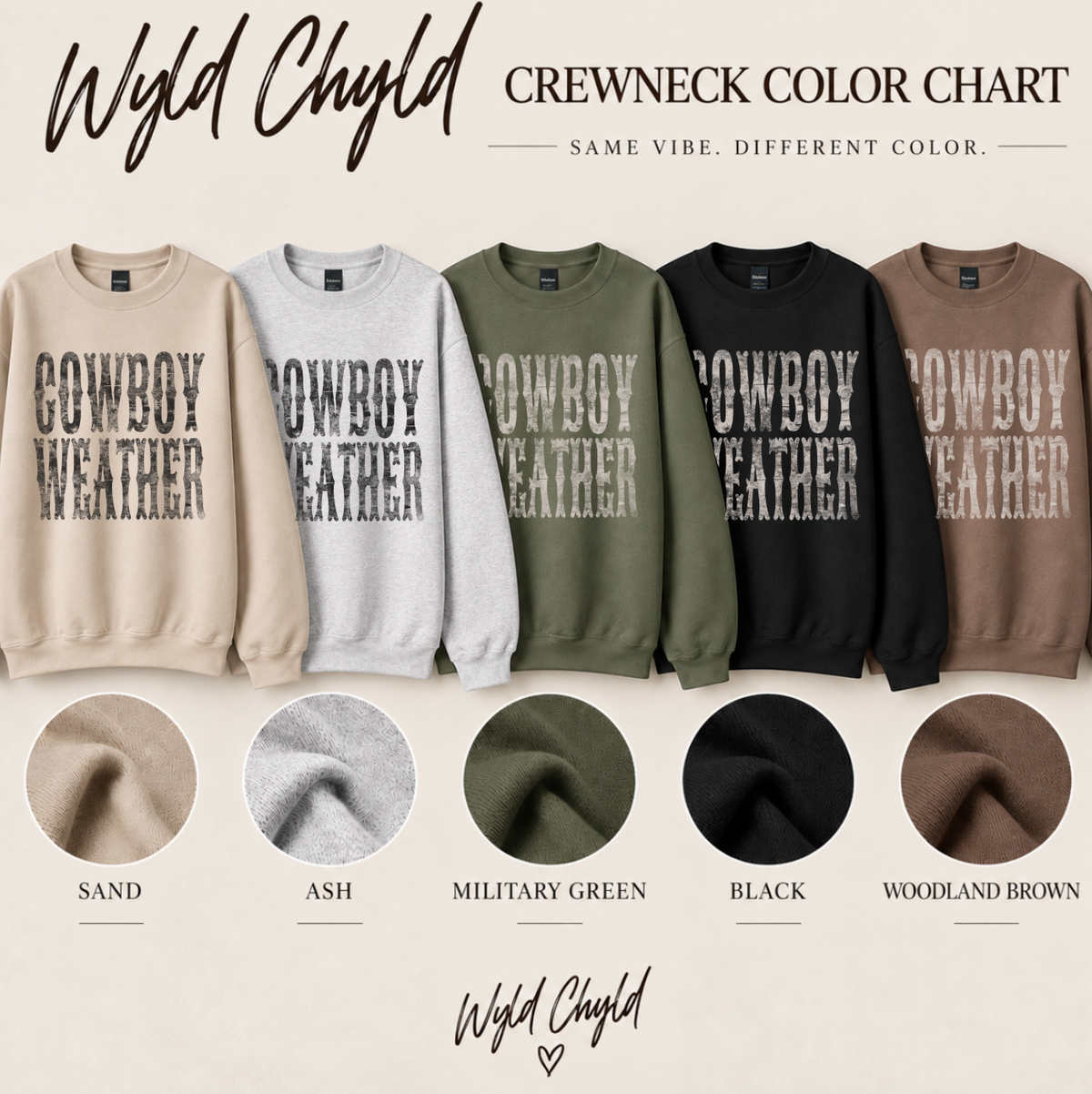 Cowboy Weather Western Pullover